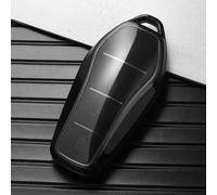 Copri Chiave Auto Pulsanti Accessori per Chiavi Auto per BYD Atto 3 Song Plus Seal King Leopard 5 Dolphin Seal U Seagull Song PRO QIN E7 Han-Transparent Black