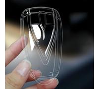 Copri Chiave Auto Pulsanti Accessori per Chiavi Auto per Changan CS75 Plus CS35 35 Plus J35 Hunter F70-clear White