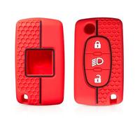 Copri Chiave Auto Pulsanti Accessori per Chiavi Auto per Citroen C4 C4L C5 C6 C8 Cactus Grand Picasso Xsara-Red New 1pc
