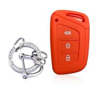 Copri Chiave Auto Pulsanti Accessori per Chiavi Auto per JAC JS4 J7 Refine E-JS4 S2 S3 S4 S5 S7 A5 X4 X7 IC5 IEV T50 T8 M6 JIAYUE-Silver Red