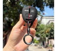 Copri Chiave Auto Pulsanti Accessori per Chiavi Auto per Mitsubishi Evolution Lancer Ex Grandis Outlander Triton Pajero ASX Lama-3-BTN Round Set