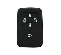 Copri Chiave Auto Pulsanti Accessori per Chiavi Auto per Noah Tarago Mark X Rav4 Voxy per Corolla Yaris Estima-Black