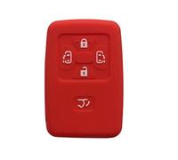 Copri Chiave Auto Pulsanti Accessori per Chiavi Auto per Noah Tarago Mark X Rav4 Voxy per Corolla Yaris Estima-Red