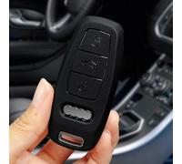 Copri Chiave Auto Pulsanti Accessori per Chiavi Auto per Q5 A3 A6 A7 A4 B9 A8 E-Tron Q7 Q8 C8 D5 SQ8-black