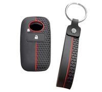 Copri Chiave Auto Pulsanti Accessori per Chiavi Auto per RAIZE Veloz Avanza Wigo 2023 Case per Daihatsu Rocky-2btns Redline Set