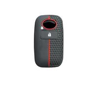 Copri Chiave Auto Pulsanti Accessori per Chiavi Auto per RAIZE Veloz Avanza Wigo 2023 Case per Daihatsu Rocky-2btns Redline 1pc