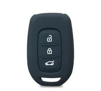 Copri Chiave Auto Pulsanti Accessori per Chiavi Auto per Renaut Twingo Clio Duster 2021 per Dacia Sandero Logan Stepway 2021-B Model Black