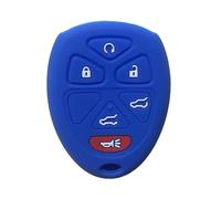 Copri Chiave Auto Pulsanti Accessori per Chiavi Auto per Tacho 900 Traverse 2007 per GMC Yukon 2007 HHR 2007 per Cadillac-Blue 6btns