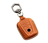 Copri Chiave Funda Protectora De Cuero Genuino Para Llaves De Vehículos Eléctricos Per I3 I8(Marrone)