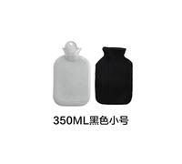 Copri cintura, borsa dell'acqua calda, borsa per il riscaldamento dell'acqua, scaldamani antideflagrante, caldo, donna, tromba nera da 350 ml di stomaco