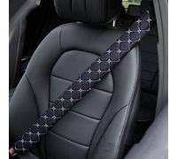 Copri Cintura di Sicurezza Auto 50/75cm Cintura Sicurezza Auto Protezione Per Spalle Rete Massaggi Imbottitura Traspirante Quattro Stagioni Accessori Interni Auto Fibra Protezione per Cintura Sicurezz