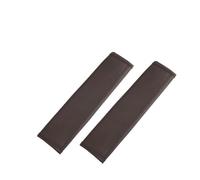 Copri cintura di sicurezza for auto Accessori di protezione for spallacci regolabili in pelle PU(Brown 2pcs)