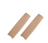 Copri cintura di sicurezza for auto Accessori di protezione for spallacci regolabili in pelle PU(Cognac 2pcs)