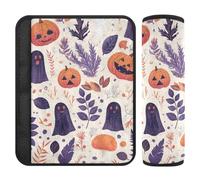 Copri cintura di sicurezza per auto, 2 pezzi, morbida copertura per tracolla per seggiolino per bambini, per adulti e bambini, S Halloween in The Safari