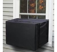 Copri Climatizzatore Esterno, Coprimotore Condizionatore per Esterno, Tessuto Oxford, con Fibbia Fissa, Protezione Solare, Impermeabile(64x51x44cm/25.2x20x17.3in)