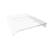 Copri Climatizzatore Esterno, Materiale PC, Antipioggia, Antisole, per Pali di Ricarica, Sorveglianza, Finestre, Porte D'ingresso(200x55cm/78.7x21.6in)