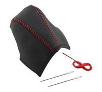 Copri Collare Del Pomello Del Cambio For Auto Compatibile Con Gli Nissan | Misura for Qashqai J11 2016-2020 X-Trail T32 2014-2021 AT Coprivolante su misura(Red)