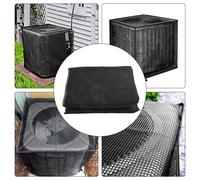 Copri Condizionatore da Esterno Elegante Nero con Protezione Completa