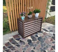 Copri Condizionatore Da Esterno In Alluminio,Outdoor Condizionatore D' Aria Copertura,Copertura Per Unità Esterna In Alluminio,Copertura Per Pompa Di Calore,Contenitore Autoportante Per Pattumiera ( C