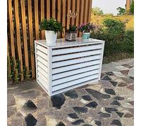 Copri Condizionatore Da Esterno In Alluminio,Outdoor Condizionatore D' Aria Copertura,Copertura Per Unità Esterna In Alluminio,Copertura Per Pompa Di Calore,Contenitore Autoportante Per Pattumiera ( C