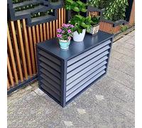 Copri Condizionatore Da Esterno In Alluminio,Outdoor Condizionatore D' Aria Copertura,Copertura Per Unità Esterna In Alluminio,Copertura Per Pompa Di Calore,Contenitore Autoportante Per Pattumiera ( C