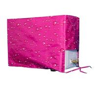Copri Condizionatore Esterno, Telo Copri Condizionatore Esterno, Tessuto Oxford 420D, Bello, Resistente, Antipolvere, Impermeabile(Pink,74x28x53CM/29x11x21IN)