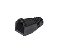 Copri connettore plug link 6mm per plug rj45 8 poli cavo cat 5e-6 colore nero conf. da 100pz lkpl8n