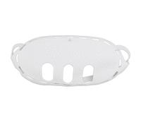 Copri-controller per Meta Quest 3, guscio protettivo frontale in silicone per cuffie con presa migliorata e struttura flessibile, antipolvere e