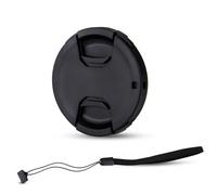 Copri copriobiettivo anteriore + guinzaglio elastico anti-perdita for Sony ZV-E10 II ZV1F ZV-1F A7C A7CII A7C II A6700 con obiettivo kit Sony 16-50mm o obiettivo kit FE 28-60mm e altri obiettivi filet