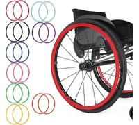 Copri Corrimano Per Sedia A Rotelle, Coperture For Bordo Di Spinta For Sedia A Rotelle Antiscivolo Resistente All'Usura Copertura Protettiva In Silicone Accessori Per Sedie A Rotelle(2,24 inches)