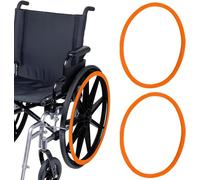 Copri Corrimano Per Sedie A Rotelle 24 Pollici Copertura Di Protezione Per Anello Di Spinta Della Ruota Posteriore In Silicone Accessori Per Sedie A Rotelle Copertura A Spinta Manuale(7)
