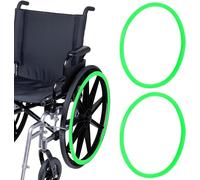 Copri Corrimano Per Sedie A Rotelle 24 Pollici Copertura Di Protezione Per Anello Di Spinta Della Ruota Posteriore In Silicone Accessori Per Sedie A Rotelle Copertura A Spinta Manuale(4)
