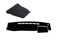 Copri Cruscotto Auto Adatto per Toyota HiAce 200 Series 2011-2018 narrow version with sensor hole Tappetino parasole Antiriflesso Isolamento Termico Impermeabilizzazione(Black+red)