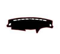 Copri Cruscotto Compatibile Con Subaru Per Forester 2008 2009 2010 2011 2012 2013 Tappetino Per Cruscotto Auto Parasole Moquette(Right Hand Drive,Black Red Edge)