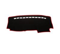 Copri Cruscotto Compatibile Con Suzuki Per Jimny JB23 JB33 JB43 1998-2015 2016 2017 2018 Tappetino Protettivo Parasole Per Cruscotto Auto(Left Hand Drive,Black Red Edge)