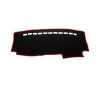 Copri Cruscotto Compatibile Con Suzuki Per Jimny JB23 JB33 JB43 1998-2017 2018 Tappetino Copri Cruscotto Auto Parasole Protettivo(Right Hand Drive,Black Red Edge)