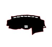 Copri Cruscotto Compatibile Con Toyota Per Harrier XU30 2004-2010 2011 2012 2013 Tappetino Per Cruscotto Parasole Cuscino(Right Hand Drive,Black Red Edge)