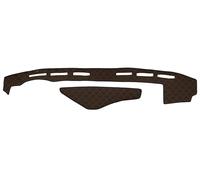 COPRI CRUSCOTTO ECOPELLE ELEGANCE MARRONE SPECIFICO RENAULT K SENZA SENSORE