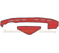 COPRI CRUSCOTTO IN ECOPELLE ELEGANCE ROSSO SPECIFICO PER RENAULT T