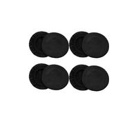 Copri-cuffie antipolvere - 4 paia Black