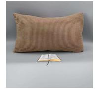 Copri Cuscini Divano 40x70 Federe Copricuscino 50x80 Elasticizzato Con Cerniera,Federe Moderne Per Camera Da Letto Divano Decorativo Velluto A Coste Elegante Lavabile ( Color : Brown , Size : 60x90 cm