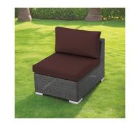 Copri Cuscino Divano/Sedia Elastico per Interni ed Esterni - Fodera Universale per Sedute da Giardino, Patio e Mobili in Rattan | Copriseduta Resistente e Traspirante(Dark Curry,M: 100-125cm(39-49in))