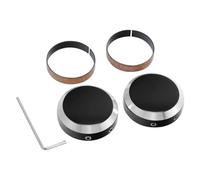 Copri dado superiore per stelo forcella anteriore moto compatibile con Sportster 2014-2020 Softail 2009-2020(Black)
