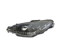Copri Faro Anteriore Auto Faro Anteriore A LED Per Peugeot 206 T11 2006-2013, Faro Anteriore, Luce Di Svolta Anteriore, Luce D'angolo Scheinwerferbaugruppe(Black right)