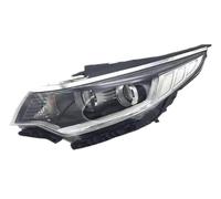 Copri Faro Anteriore Auto Per Kia K5 JF Per Optima MK4 2016-2018 Gruppo Ottico Anteriore Fendinebbia Diurno Luce Diurna Per Conducente Copriobiettivo(Left Side)