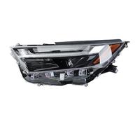 Copri Faro Anteriore Auto Per Toyota Per RAV4 2022-2024 Xle SE Bi Proiettore Fari Con Indicatori Di Direzione A LED, Lampada Anabbagliante E Abbagliante Copri Lente Faro(1pcs left)