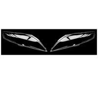 Copri Faro Anteriore Auto Vetro Per Fari Auto Per Ford Per Mondeo 2007-2012 Paralume Di Ricambio Trasparente Copri Lente In Plastica Per Fari Scheinwerferbaugruppe(sinistra e destra)