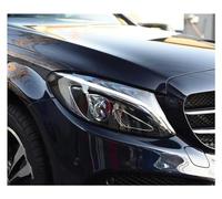 Copri Faro Lente 2015 2016 2017 2018 Per Benz W205 C180 C200 C260L C280 C300 Faro Copertura Paralume Trasparente Faro Borsette(1PCS right side)