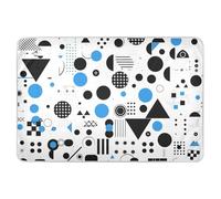 Copri fasciatoio con forme geometriche moderne e minimaliste, altamente assorbenti, a prova di perdite, ad asciugatura rapida, per bambini, adulti, animali domestici, 132,1 cm di lunghezza x 86,4 cm