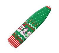 Copri Ferro da Stiro Popolo Neve Verde Natale Copriasse da Stiro Grande Universale Poliestere Traspirabile Anti-macchie Antiscivolante con Bordo Elasticizzato Resistente All'usura (XL)